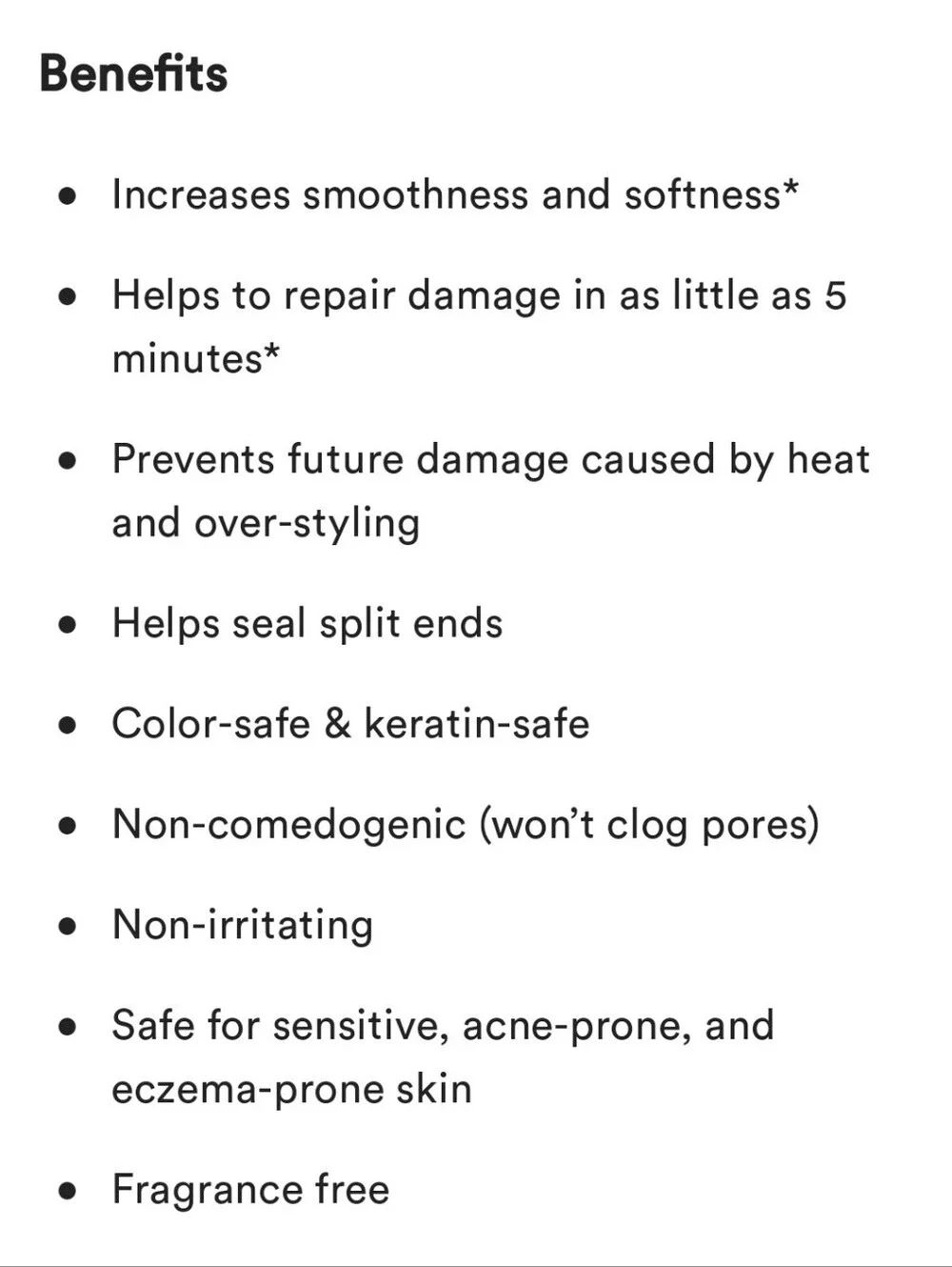 SEEN FRIZZ + REPAIR TREATMENT MASK FOR ALL HAIR TYPES, FRAGRANCE FREE.